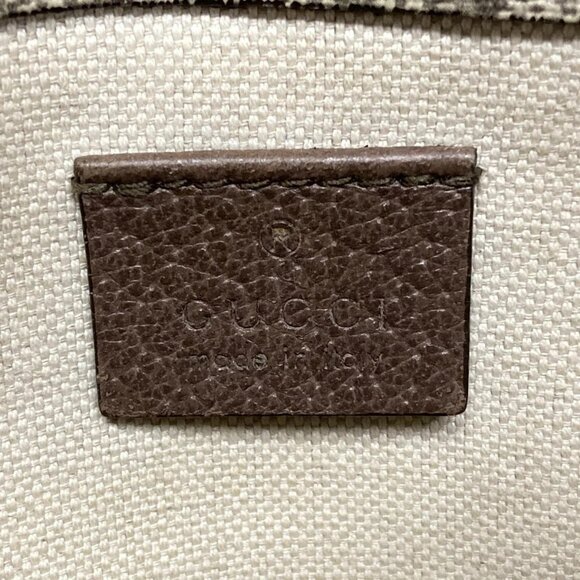 Auth GUCCI Neo Vintage GG Supreme Belt Bag 493930 Beige Brown Multi PVC Leather - Picture 15 of 16